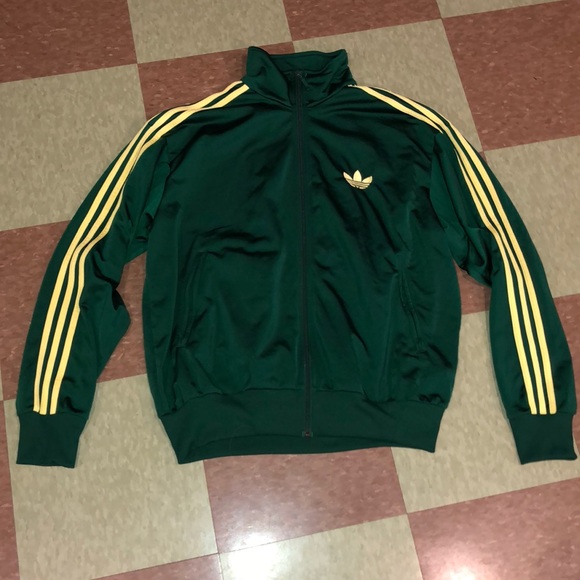 adidas originals green tracksuit